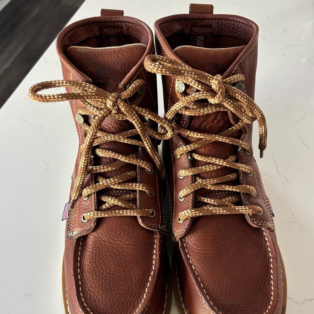 Georgia Boot Men’s 6inch USA Wedge Mock Toe Boots
